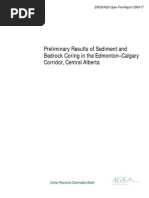 Download Preliminary Results of Sediment and Bedrock Coring in the Edmonton-Calgary Corridor Central Alberta OFR 2009-17 by Alberta Geological Survey SN29106520 doc pdf