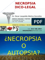 La Necropsia Medico-Legal