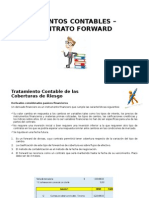 Asientos Contables - Contrato Forward