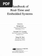 Handbook of Real Time and Embedded Systems