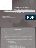 Analiza Dinamicii Spatio-temporale a Zonei Umede Balta Comana Pe Baza Imaginilor de Teledetectie