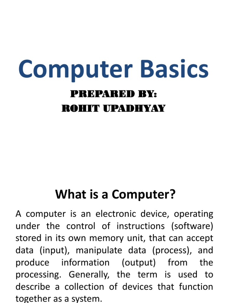 Computer Basic Knowledge | PDF | Network Topology | Computer Data Storage