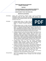 Peraturan Menteri Dalam Negeri Tentang Penghitungan Dasar Pengenaan Pajak Kendaraan Bermotor Dan Bea Balik Nama Kendaraan Bermotor Tahun 2007
