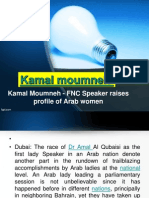 News Kamal Moumneh - FNC Speaker Raises Profile of Arab Women