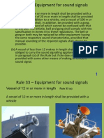 Rule 33 - Equipment