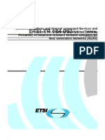 ETSI TR 184 003 - Portability of Telephone Numbers Between Operators For NGNs