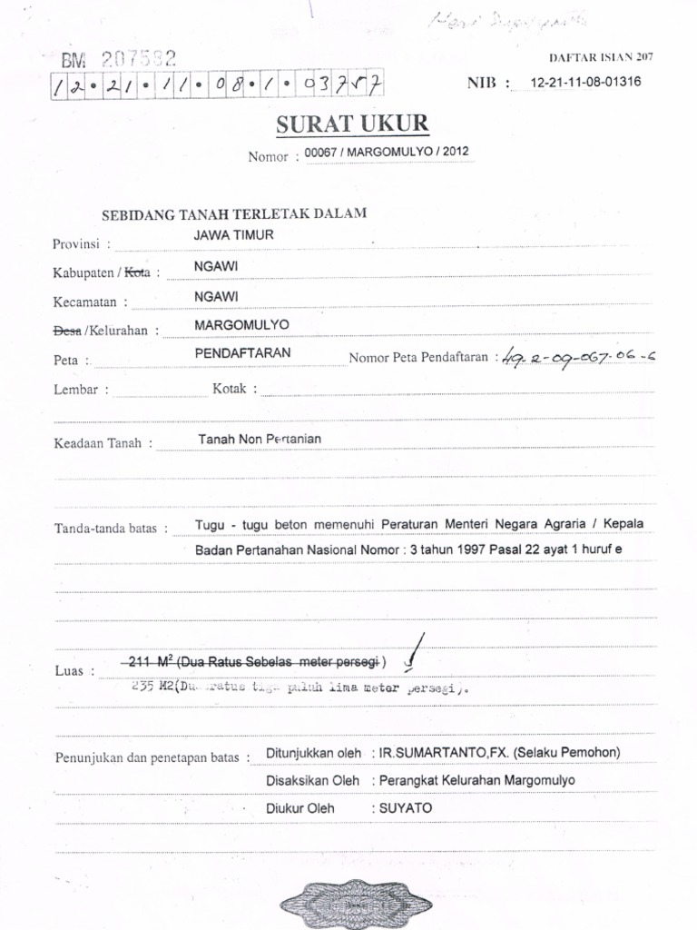 Surat Ukur