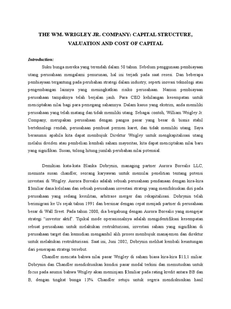 Wrigley capital image