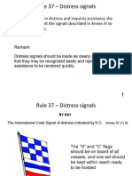 Rule 37 - Distress Signals