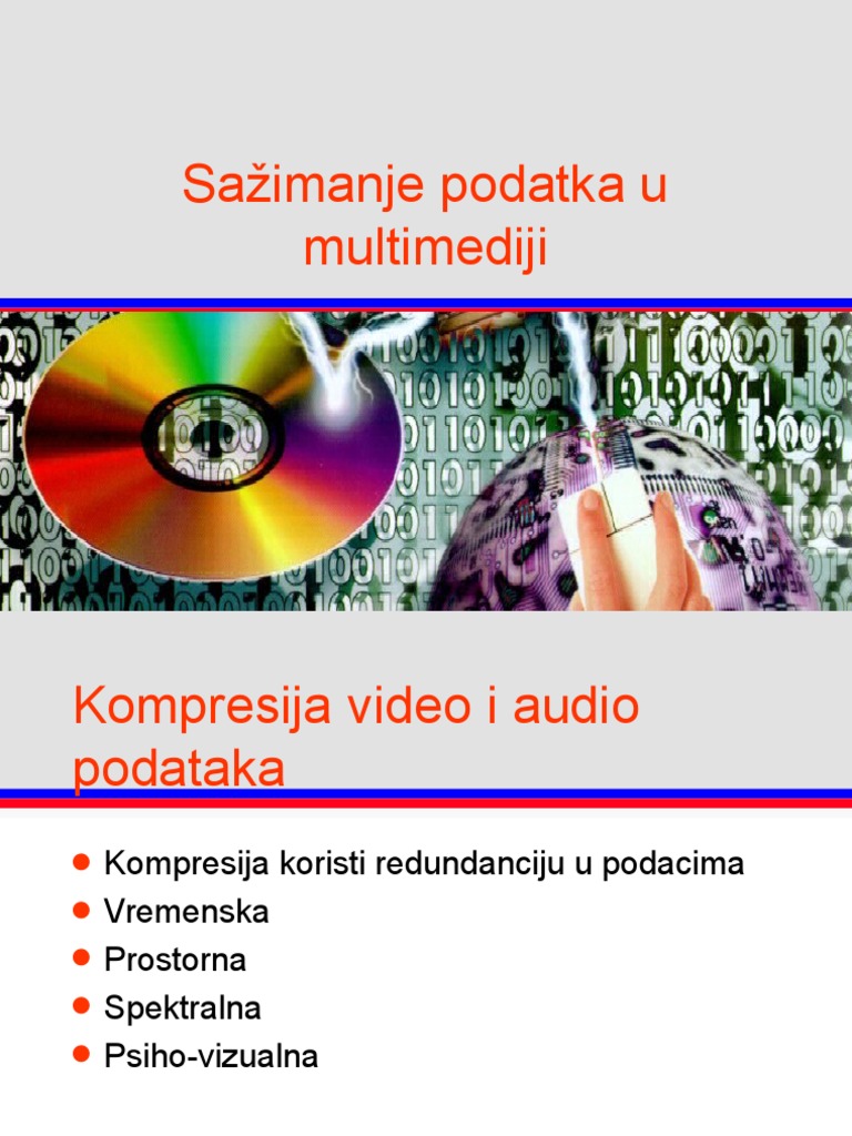 Multimedijski Sustavi | PDF
