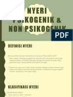 Nyeri Psikogenik & Non Psikogenik