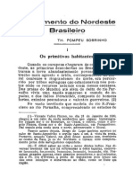 Povoamento do Nordeste Brasileiro