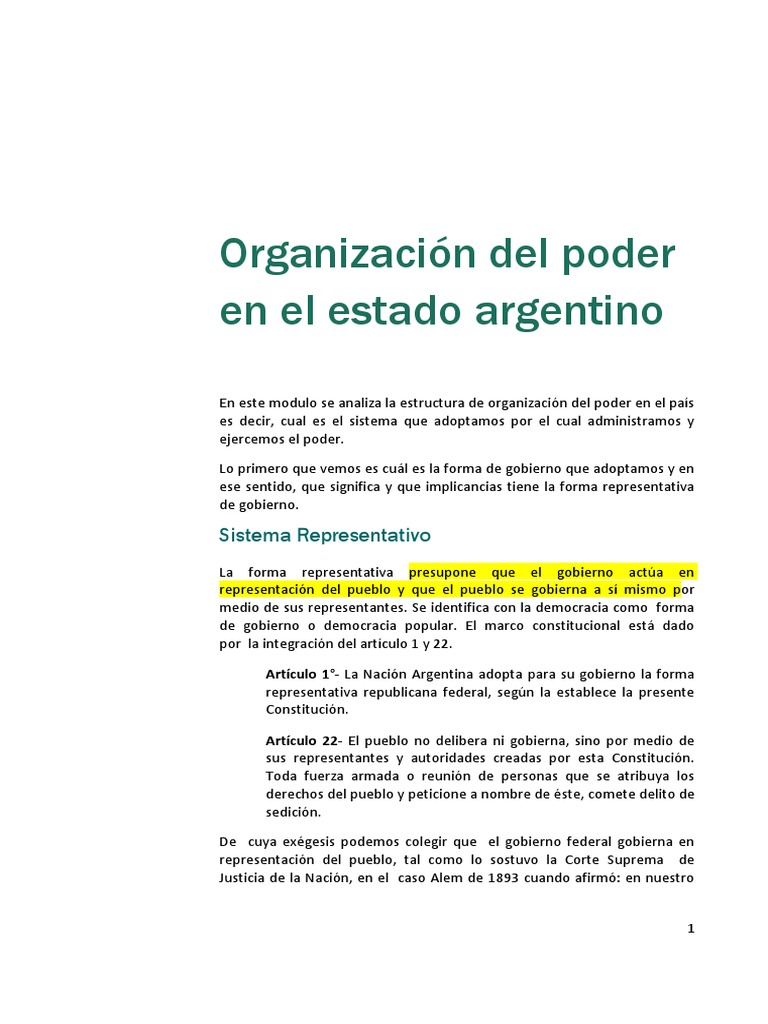 M4 L4 Organizacion Del Poder