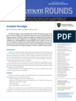 Occipital Neuralgia