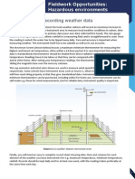 Measuring and Recording Weather Data: Source 1 A Weather Station Instrument Area