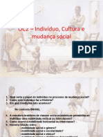 OC2 – Indivíduo, cultura e mudança social