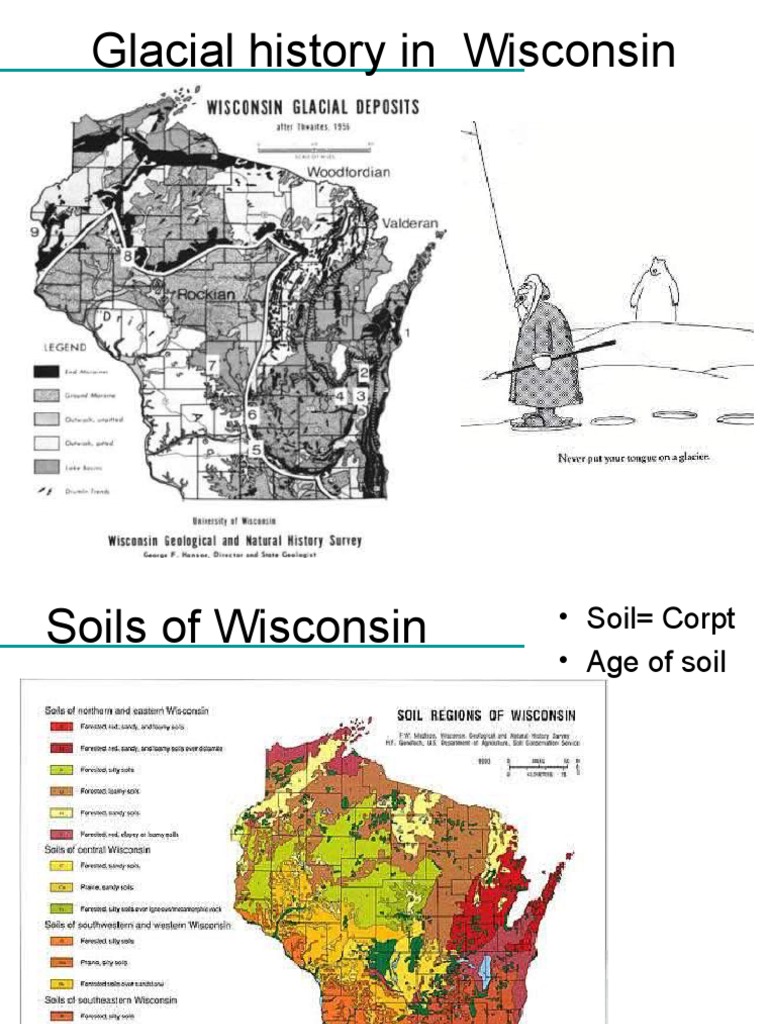 Glacial History in Wisconsin | PDF | Science & Mathematics