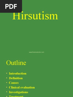 Hirsutism 100515015235 Phpapp02 Hair Removal Polycystic Ovary