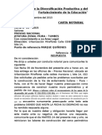 Carta NOtarial PROVIAS 5