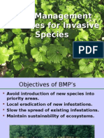 BMP's for NRCS