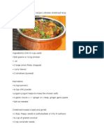 Chettinad Chicken Curry Recipe