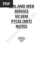 Download XML and Web Services by vijayakumar SN29110068 doc pdf