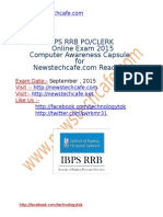 IBPS RRB PO Clerk Computer Capsule by Newstechcafe