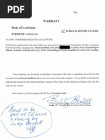 Download Arrest warrants for Norris Greenhouse Jr and Derrick Stafford redacted by The Town Talk SN291106451 doc pdf