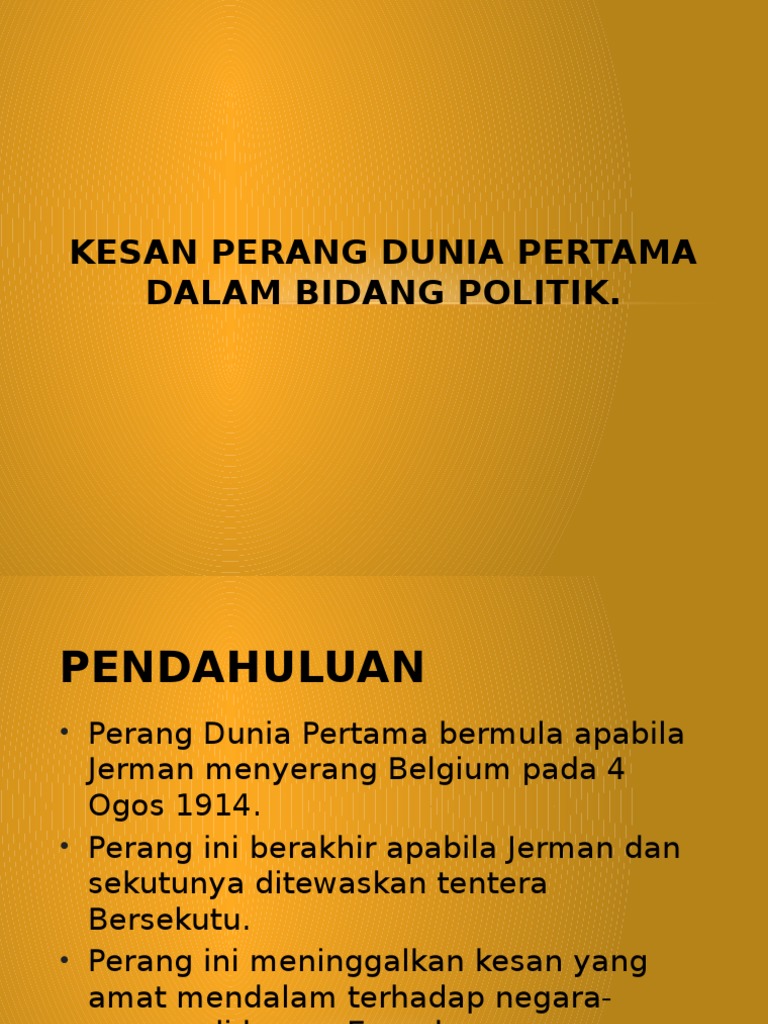 Dokumen Tips Kesan Perang Dunia Pertama Dalam Bidang Politik Sej Stpm Sem 1 Pdf