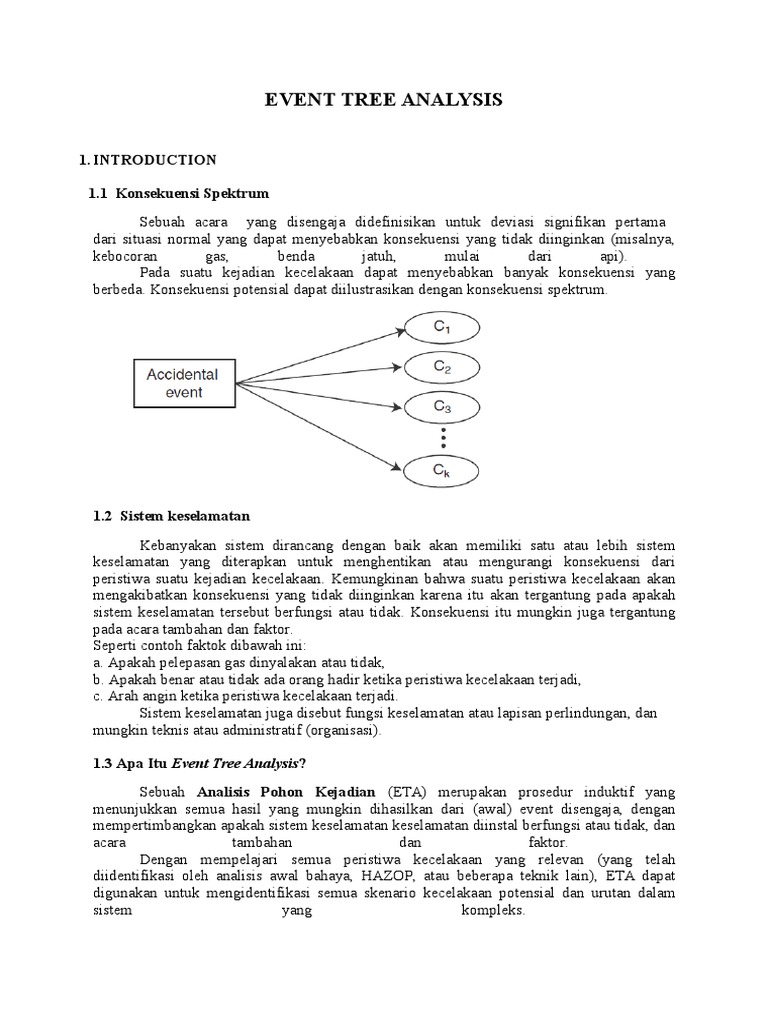 Event Tree Analysis | PDF