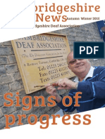 Cambridgeshire Deaf News Autumn Winter 2015