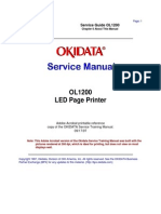 Okidata OL 1200 Service Manual