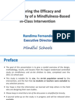 Mindful Schools Study Highlights