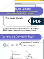 Controle I - Transformada de Laplace e Técnicas de Controle