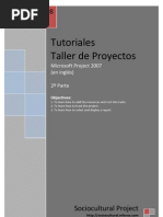 Download Tutorial de MS Project 2007 2 Parte by Sociocultural Project SN2911384 doc pdf