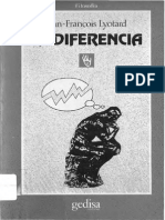 La Diferencia - Jean Francois Lyotard