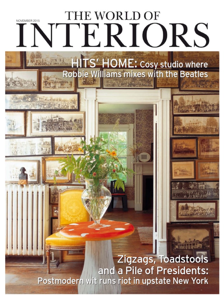 The World of Interiors - November 2015 | PDF | Sculpture | Arts (General)