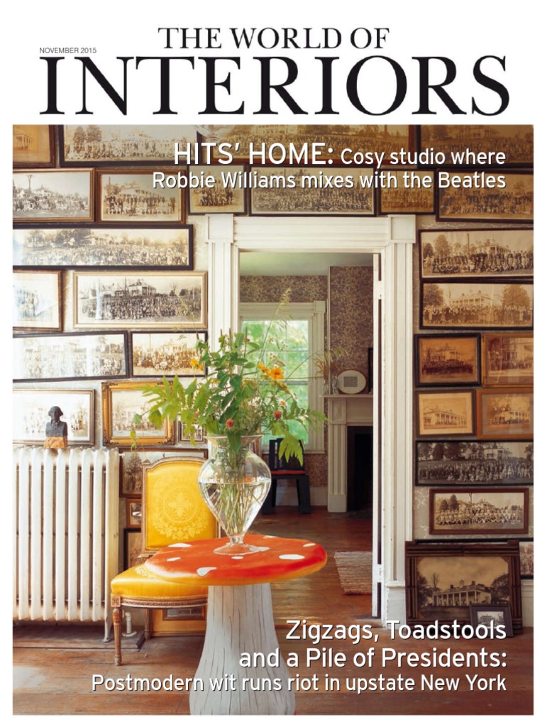The World of Interiors - November 2015, PDF, Sculpture
