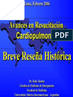 Avances RCP Historia