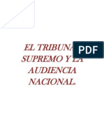 El Tribunal Supremo y la Audiencia Nacional.