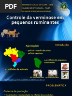 Controle da Verminose em Pequenos Ruminantes