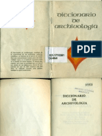 Diccionario Archivología 1990