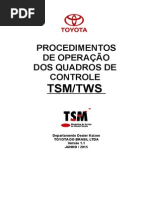 Procedimentos Do Quadro de Controle TSM - SHIRLEY
