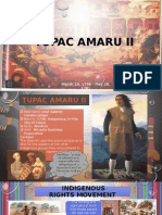 Tupac Amaru Ii: March 19, 1738 - May 18, 1781