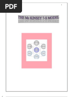 MC Kinsey 7S Model & Its Implementation in Infosys