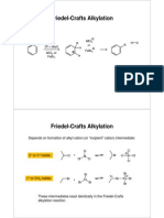 Friedel Craft's Alkylation&Acylation