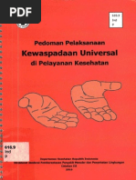 Download Pedoman Pelaksanaan Kewaspadaan Universal by Harris Kurniawan SN291182744 doc pdf