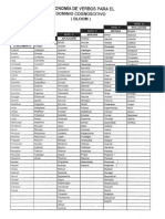 Taxonomia de Verbos y Conectores