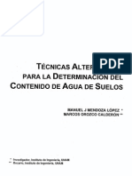 MeTodo Alternativo Para Determinar El Contenido de Agua