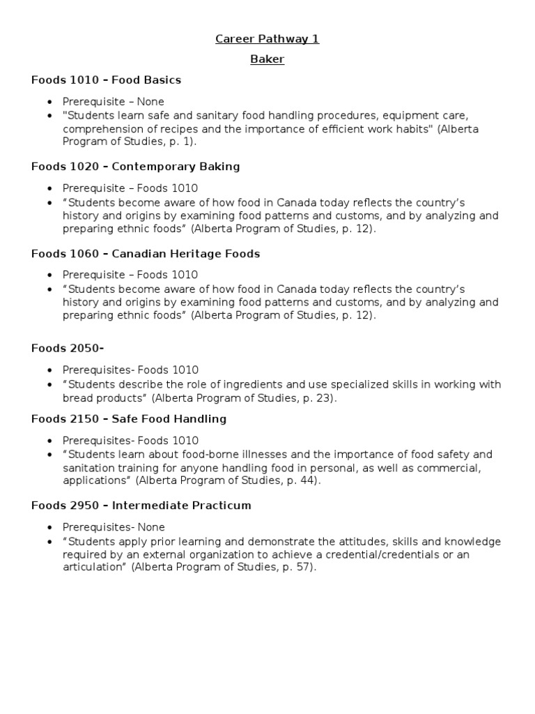 Career Pathway 1 | PDF | Wellness